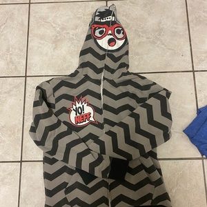 Nedf Zip up mask sweatshirt